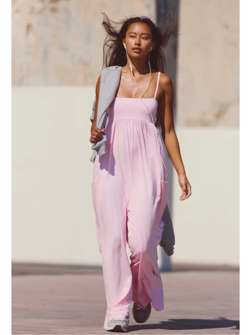 NWT Free People Movement Hot Shot Strappy Onesie